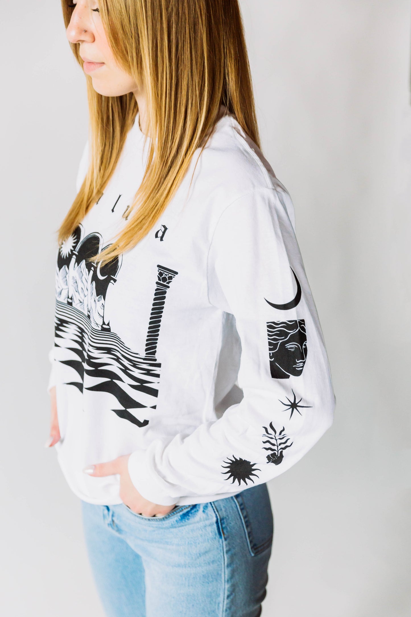 Black and White Long Sleeve