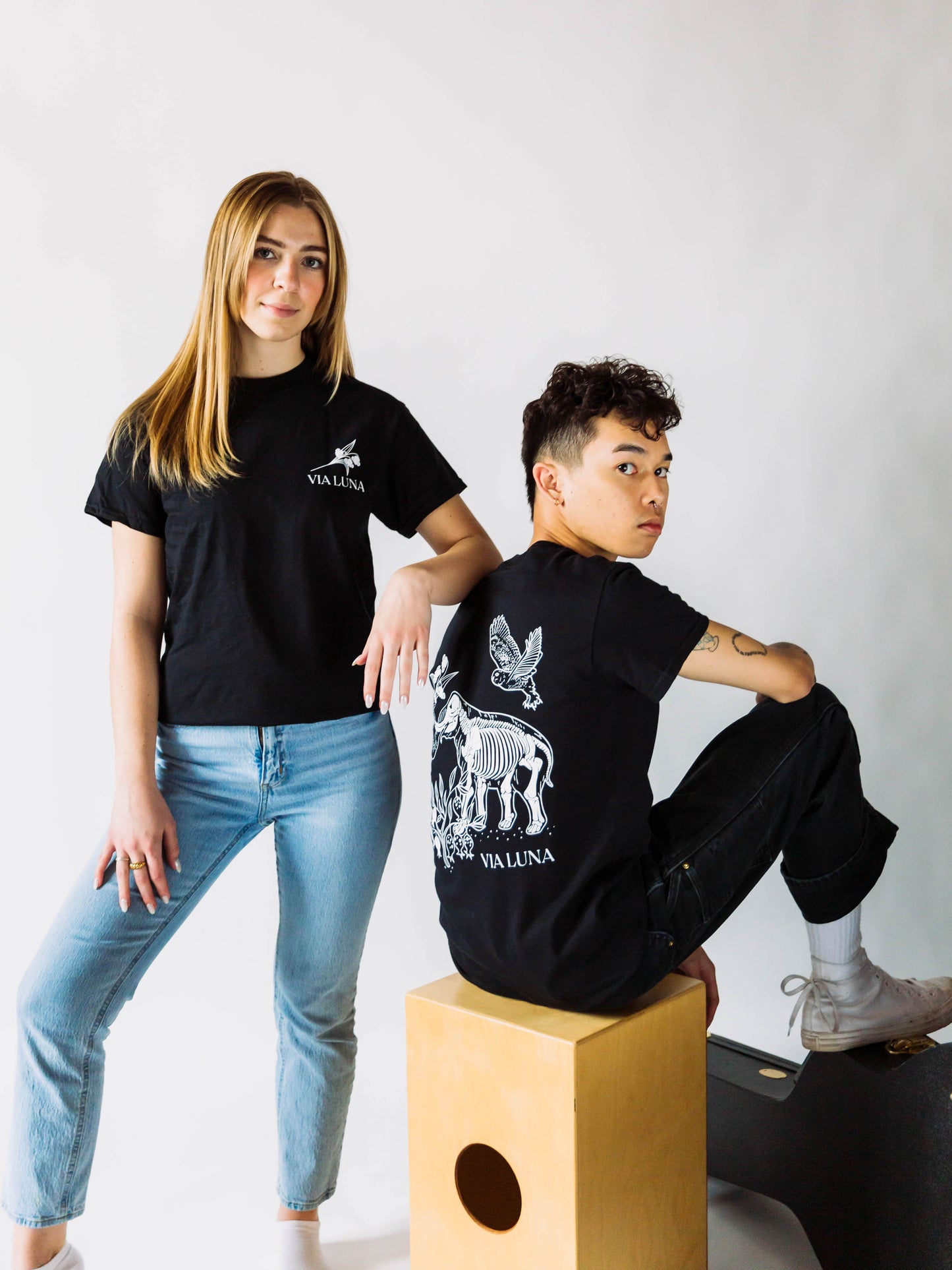 Black Lily Tee